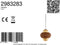 Light & Living Hanglamp Cetara - Kralen - 26cm - Bruin/Brons