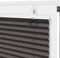 vidaXL - Plissé - rolgordijn - 95x100 - cm - stofbreedte - 94,4 - cm - polyester - zwart