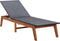 vidaXL - Ligbed - met - tafel - poly - rattan - en - massief - acaciahout