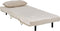 Beliani VESTFOLD - Slaapbank - Beige - Fluweel