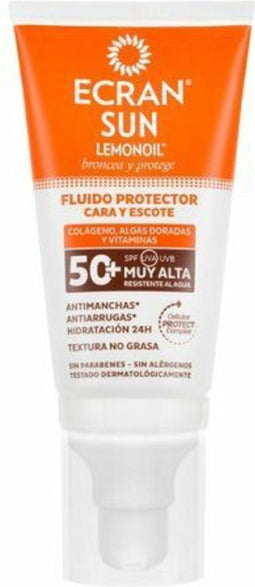 Gezichtszonnecrème Sun Lemonoil Ecran SPF 50