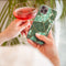 iMoshion Hoesje Geschikt voor Samsung Galaxy A21s Hoesje Siliconen - iMoshion Design hoesje - Groen / Meerkleurig / Goud / Green Graphic