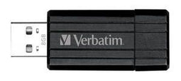 Verbatim Store 'n' Go PinStripe - USB Stick 64GB - Inklapbare USB - Zwart