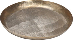 PTMD Fredo Antiek Dienblad - 49 x 49 x 5 cm - Aluminium - Goud - Goud