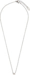Orelia letter H ketting - ketting met hanger - verstelbaar 40,5cm - zilverkleurig