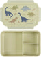 BEAU by Bo A Little Lovely Company Back to school set - Drinkfles RVS/4 Snackdozen/Bentobox - Dinosaurussen