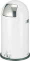 Wesco Kickboy Prullenbak - 40 liter - Zilver