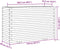 vidaXL - Plantenbak - 110x40x72 - cm - massief - grenenhout - wit
