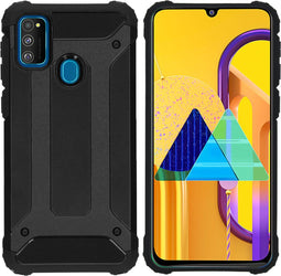 imoshion Hoesje - Geschikt voor Samsung Galaxy M30s / M21 - Rugged Xtreme Backcover - Zwart