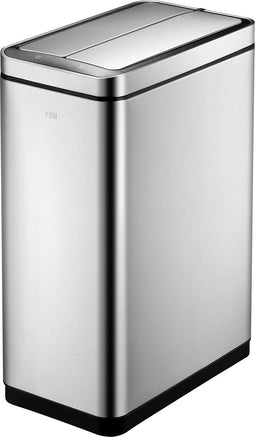 EKO - DeLuxe Phantom Sensor Bin 45 liter - Stainless steel Polypropylene - mat RVS - Prullenbak