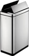 EKO - DeLuxe Phantom Sensor Bin 45 liter - Stainless steel Polypropylene - mat RVS - Prullenbak