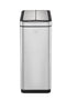 EKO - DeLuxe Phantom Sensor Bin 45 liter - Stainless steel Polypropylene - mat RVS - Prullenbak
