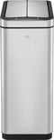 EKO - DeLuxe Phantom Sensor Bin 45 liter - Stainless steel Polypropylene - mat RVS - Prullenbak