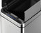 EKO - DeLuxe Phantom Sensor Bin 45 liter - Stainless steel Polypropylene - mat RVS - Prullenbak