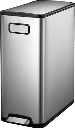 EKO - Ecofly pedaalemmer 30 liter - Stainless steel - mat RVS