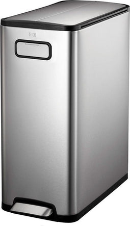 EKO - Ecofly pedaalemmer 45 liter - Stainless steel Plastic - mat RVS