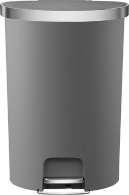 EKO - Hana pedaalemmer halfrond 55 liter - Plastic - grijs