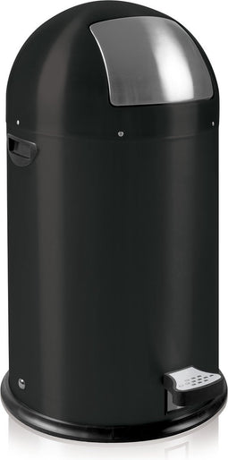 EKO - Kickcan 33 liter - Steel - mat zwart