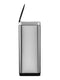 EKO - Mirage recycler Sensor Bin 20+20 liter - Stainless steel Plastic - mat RVS, zwart