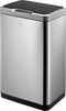 EKO - Mirage Sensor Bin 30 liter - Stainless steel Plastic - mat RVS, zwart