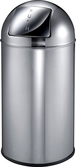 EKO - Pushcan 40 liter - Stainless steel - RVS