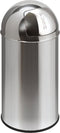 EKO - Pushcan 40 liter - Stainless steel - RVS