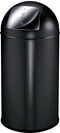 EKO - Pushcan 40 liter - Steel - mat zwart