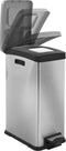 EKO - Rejoice pedaalemmer 30 liter - Stainless steel Plastic - mat RVS