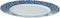 Laura Ashley Blueprint Collectables - Bord Plat - Ø 20cm - Sweet Alyssum - Blauw Wit