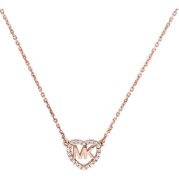 Michael Kors ketting 925 sterling zilver gekleurde edelsteen One Size Roségoud 32010732