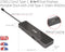 Club 3D CSV-1584 - 6-in-1 Dual Displays Portable Dock - USB3.2 Gen2 Type-C 4K60Hz - Zwart