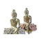 Decoratieve figuren DKD Home Decor Rumbadanseres Hars (2 pcs) (13.5 x 7.5 x 9 cm)