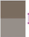 vidaXL - Rolgordijn - verduisterend - koffie - 105x130 - cm - stofbreedte - 100,7 - cm