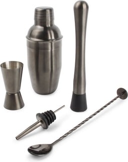 Salt & Pepper Cocktailset Bar - Zwart - 7 delige set