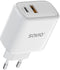 Savio LA-06 - Oplader - USB Type A & C - Power Delivery 3.0 - Wit