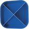 Pennenkoker Han Re-LOOP 4-vaks blauw - 6 stuks
