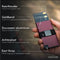 Ekster Aluminum Cardholder - Pasjeshouder voor 12 Kaarten - RFID Blocking - Portemonnee Kaartenhouder - Redhout