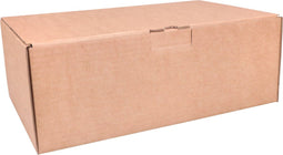 Vouwdoos | golfkarton | 350x220x130mm | met insteekklep | enkele golf | bruin | 50 stuks