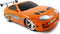 Jada Toys - Fast & Furious - RC Toyota Supra 1:16 - USB-oplaadbaar - Oranje