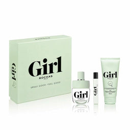 Parfumset voor Dames Rochas Girl (3 pcs)