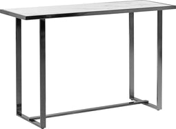 Beliani PLANO - Consoletafel - Wit - Veiligheidsglas