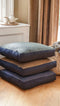 In The Mood Collection Chrissy - Vloerkussen - Meditatiekussen met hengsel - Antraciet