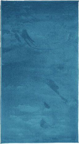 vidaXL - Vloerkleed - OVIEDO - laagpolig - 60x110 - cm - turquoise