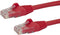 Startech N6PATC50CMRD - UTP Netwerkkabel Cat 6 - 0,5 m - Rood