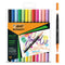 BIC Intensity Dual Tip Classic en Pastel Kleurstiften met flexibele penseelpunt - Assorti Kleuren - Doos van 12 - Fijne punt 0,7 mm