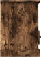 vidaXL - Tv-meubel - 100x35x50 - cm - bewerkt - hout - gerookt - eikenkleurig