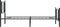 vidaXL - Bedframe - met - hoofd- - en - voeteneinde - metaal - zwart - 100x200 - cm
