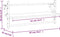 vidaXL - Wandschappen - met - stangen - 2 - st - 65x25x30 - cm - sonoma - eikenkleurig