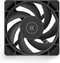 EKWB EK-Loop Fan FPT 120 Black - 77 CFM - 550 - 2300 RPM - 36 dBA - 4-pin PMW - FDB fan - zwart
