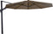 Outdoor Living - Zweefparasol VirgoFlex taupe Ø3,5mtr